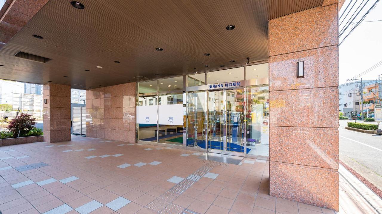 Toyoko Inn Kawaguchi Ekimae Buitenkant foto